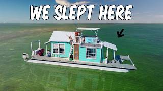 3 Days Stranded on a Floating Cabin in the Florida Keys!