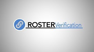 Roster Verification