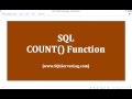 33 - SQL COUNT() Function - Learn SQL from www.SQLServerLog.com [HD]