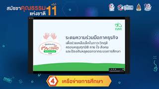 งานสมัชชาคุณธรรมแห่งชาติครั้งที่ 11 ห้องย่อย 4