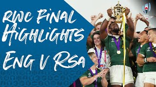 Rugby World Cup Final Highlights: England 12-32 South Africa