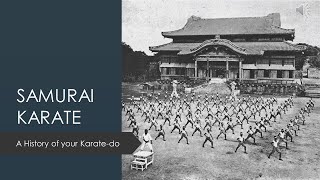 Samurai Karate - A History