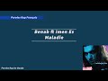 Benab - Maladie ft. Imen Es ( Paroles / Lycris )