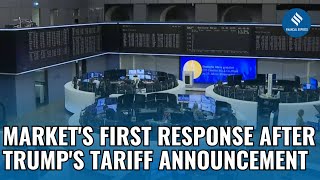 LIVE: Frankfurt Stock Exchange Reacts to Trump's Tariff Announcement