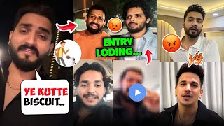 Finally!🤯 Rajat Dalal Entry? in lakshay Chaudhary Vs Aman Baisla | Elvish Yadav Friend Troll Lakshay