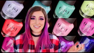 OPI Spring 2019 Tokyo Nail Polish Collection Swatches || KELLI MARISSA