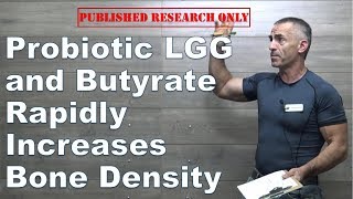 Probiotic LGG and Butyrate Rapidly Increase Bone Density