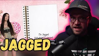 COURTNEY HADWIN - JAGGED (Lyric Video) | REACTION