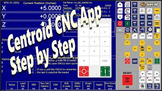 Make your own CNC Applications with the Centroid CNC12 APi, Power Feed App example step-by-step!