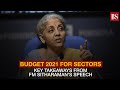 Budget 2021 for sectors: Key takeaways from FM Sitharaman's speech