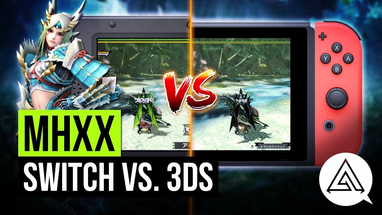 Monster Hunter XX | Nintendo Switch Vs. 3DS Gameplay Comparison - YouTube