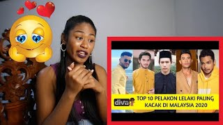 Top 10 Pelakon Lelaki Paling Kacak Di Malaysia 2020 | Reaction