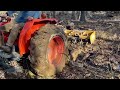 easy way to get a tractor unstuck in mud