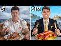 $1 vs $1,000,000 Boat Food