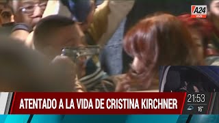 🔴 ATENTADO A CFK: EL MOMENTO EXACTO CUANDO APUNTAN EL ARMA A LA CABEZA DE CRISTINA KIRCHNER