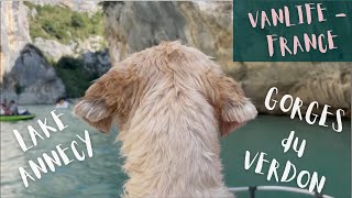 EP2 VAN LIFE FRANCE | LAKE ANNECY + GORGES DU VERDON | 2021 #vanlife #france