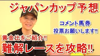 【わさお】ジャパンカップの予想!!【競馬予想】