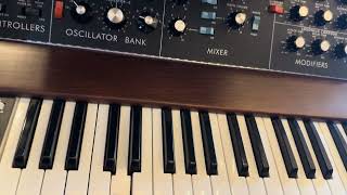 Moog Jam. Subharmonicon, Minimoog and Mateiarch