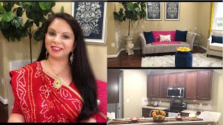 USA  ના ઘર માં દિવાળી ની સજાવટ ~ Diwali House Decoration In USA ~ Ami Ni Lifestyle