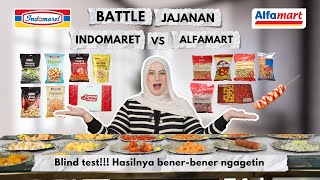 TASYI BATTLE JAJANAN INDOMARET VS. ALFAMART - BLIND TEST!! HASILNYA BENER BENER NGAGETIN😱