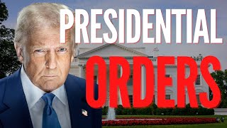 Trump's First Executive Orders - Wipe out Biden's Last Moves