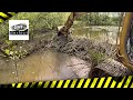 Incredible Release Of Water After Massive Beaver Dam Removal!