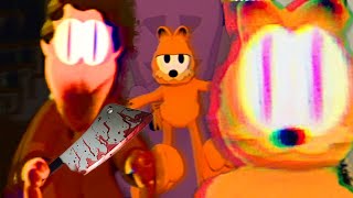 A GARFIELD HORROR GAME WITH A DISTURBING SECRET.. - The Last Monday (Full Game)