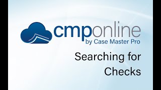 CMPOnline - Searching for Checks