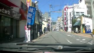 Time-lapse6　長崎市上銭座→坂本→浜口商店街→目覚町GS　20170803 103914