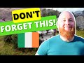 IRELAND FOR TOURISTS - The One Thing You NEED To Bring (Surprising!)