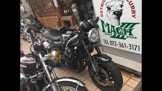 ヨシムラサウンドを聞け　カフェレーサー　2019 Kawasaki Z900RS　ZR900CJF　2019 カワサキ・Z900RS　愛知県　一宮　ACE CAFE　Cafe Racer