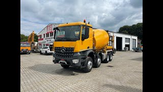 Mercedes-Benz 3243 Arocs Betonmischer Liebherr HTM904F Aufbau LKW