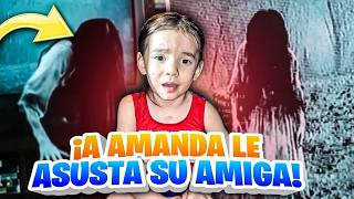 AMANDA DIBUJA a SU AMIGA FANTASMA 😱 | ABUELA PACHITA nos lo ADVIRTIO | Los Molina