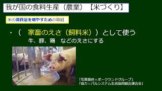 小５社会_我が国の食料生産（農業）に関する学習Ｂ