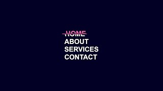 Colorful Text Split Animation on Hover (HTML & CSS)