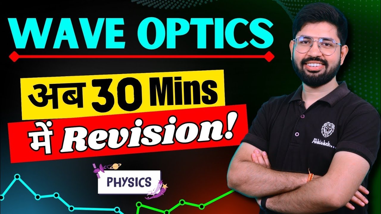 Wave Optics Revision In Oneshot || Chapter 10 Class 12 Physics || Wave ...