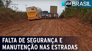 Rodovias têm problemas de manutenção e segurança | SBT Brasil (10/11/22)