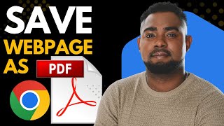 How to Save Any Web Page as PDF in Google Chrome | Quick Guide