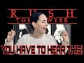 Rush - Tom Sawyer (Live, 2007) [REACTION VIDEO] | Rebeka Luize Budlevska