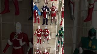 ウルトラヒーロー500シリーズのソフビフィギュアをお店のように飾ってみた#shorts【ウルトラマン】【ultraman】