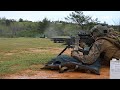 Recon Marines Conduct M240B Live-Fire Range