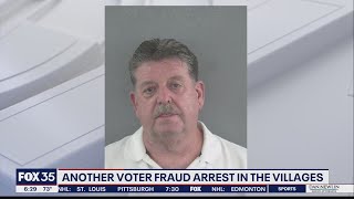 Another resident of The Villages accused of voter fraud