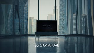 LG SIGNATURE OLED R - Dünyanın İlk Kıvrılabilir TV'si