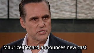 Maurice Benard announces new cast, Sonny's new companion revealed General Hospital Spoilers