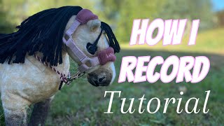 How to: Jump your Lemieux toy pony while recording! Tutorial + behind the scenes || Only Ponies