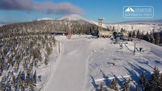 Špindlerův Mlýn 2 - FlyingCam - zima 21/22