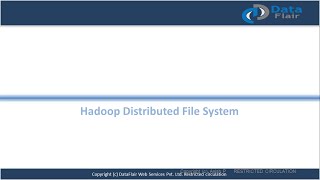 HDFS-1 for Beginners | Big Data Hadoop Training