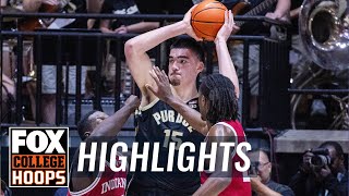 Zach Edey GOES OFF for 26 points in Purdue's DOMINANT victory over Indiana | CBB on FOX