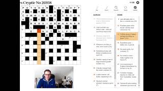 Beginner video: Solving The Times crossword: 18 Jan 18