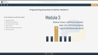 PCAP - Programming Essentials in Python course: Module 3 (making Decisions_if-elif-else)